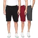 Men39s Regular Fit Cotton Shorts Pack of