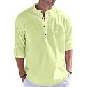 Men39s Regular Fit Cotton Blend Casual Kurta