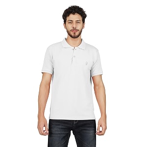 Mens Regular Fit Polo Collar Half Sleeve