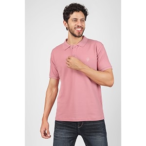 Mens Regular Fit Polo Collar Half Sleeve