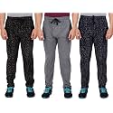 Men39s Regular Fit Printed Track Pants