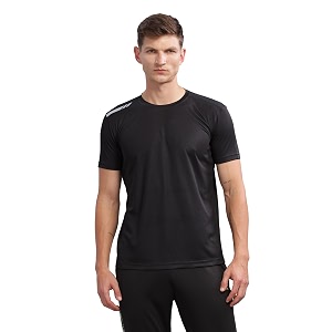 Mens Regular Fit Quick-Dry Active T-Shirt for