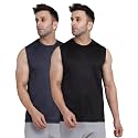 Men39s Regular Fit Sleeveless T-Shirt Pack of