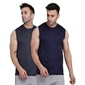 Men39s Regular Fit Sleeveless T-Shirt Pack of