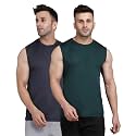 Men39s Regular Fit Sleeveless T-Shirt Pack of