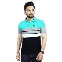 Men39s Regular Fit Striped Polo T-Shirts
