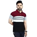 Men39s Regular Fit Striped Polo T-Shirts