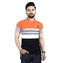 Men39s Regular Fit Striped Polo T-Shirts