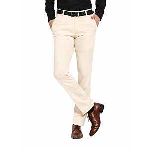 Mens Reguler Fit Polycotton Trouser Pants