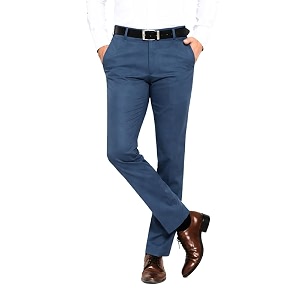 Mens Reguler Fit Polycotton Trouser Pants