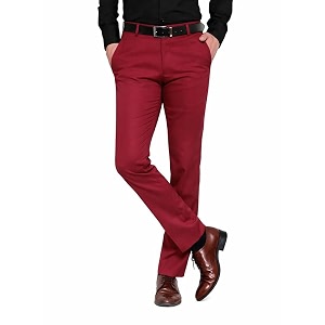 Mens Reguler Fit Polycotton Trouser Pants