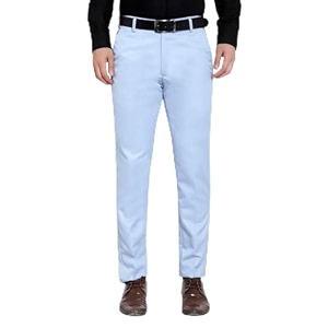 Mens Reguler Fit Polycotton Trouser Pants