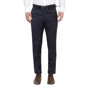 Mens Reguler Fit Polycotton Trouser Pants