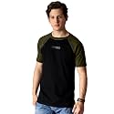 Men39s Round Neck Combed Cotton Black Olive