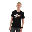 Men39s Round Neck Graphic Printed T-Shirt Red