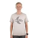 Men39s Round Neck Graphic Printed T-Shirt Red