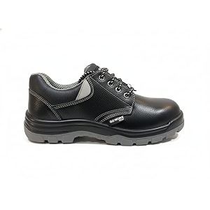Mens Safety Shoes Leather Black