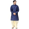 Men39s Silk Dhoti Kurta Set Party
