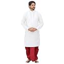Men39s Silk Dhoti Kurta Set Party
