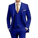 Men's Slim Fit 3 Piece Suit Set with Tie