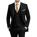 Men's Slim Fit 3 Piece Suit Set with Tie