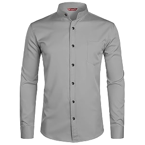 Mens Slim Fit Beige Color Cotton Blend
