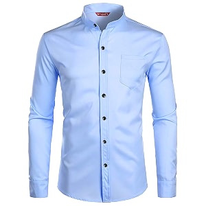 Mens Slim Fit Beige Color Cotton Blend