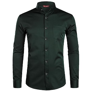 Mens Slim Fit Beige Color Cotton Blend