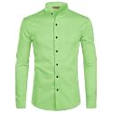 Men39s Slim Fit Beige Color Cotton Blend