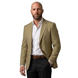 men39s slim fit formal casual blazer notch lapel single breasted coat