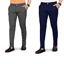 Men39s Slim Fit Formal Trousers Cotton Blend