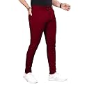 Men39s Slim Fit Formal Trousers Mid-Rise