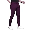 Men39s Slim Fit Formal Trousers Mid-Rise