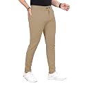 Men39s Slim Fit Formal Trousers Mid-Rise