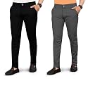 Men39s Slim Fit Formal Trousers Cotton Blend