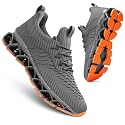 Men's Slip on Walking Running Shoes Blade Tennis Casual Fashion Sneakers Comfort Non Slip Work Sport Athletic Trainer