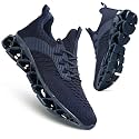 Men's Slip on Walking Running Shoes Blade Tennis Casual Fashion Sneakers Comfort Non Slip Work Sport Athletic Trainer