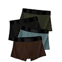 Men39s Soft Nylon Boxer Briefs Breathable Stretch