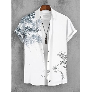 men39s soft poly lycra digital prined shirts with pajama shorts night suit set