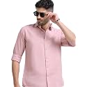 Men39s Solid Casual Shirt Cotton Blend Regular