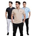 Men39s Solid Cotton Rich Polo T Shirt