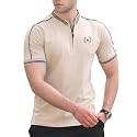 Men39s Solid Cotton Rich Polo T Shirt