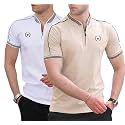 Men39s Solid Cotton Rich Polo T Shirt