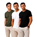 Men39s Solid Cotton T-Shirt Pack of 3