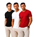 Men39s Solid Cotton T-Shirt Pack of 3