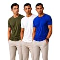 Men39s Solid Cotton T-Shirt Pack of 3