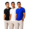 Men39s Solid Cotton T-Shirt Pack of 3