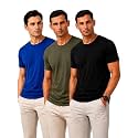 Men39s Solid Cotton T-Shirt Pack of 3