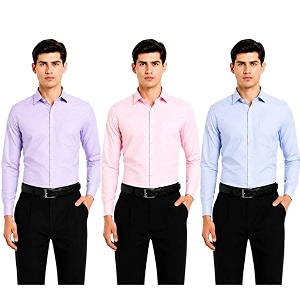 Mens Solid Formal Shirt Premium Cotton