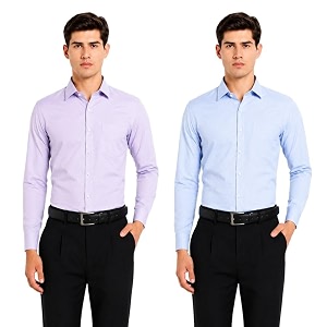 Mens Solid Formal Shirt Premium Cotton
